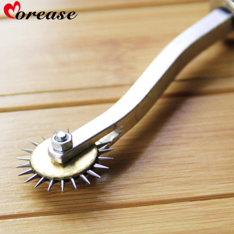 Stimulator tickler Gear wheel Stainless Steel Slave bdsm Erotic bondage for Couple fetish juguete brinquedo Adult game Sex Toys