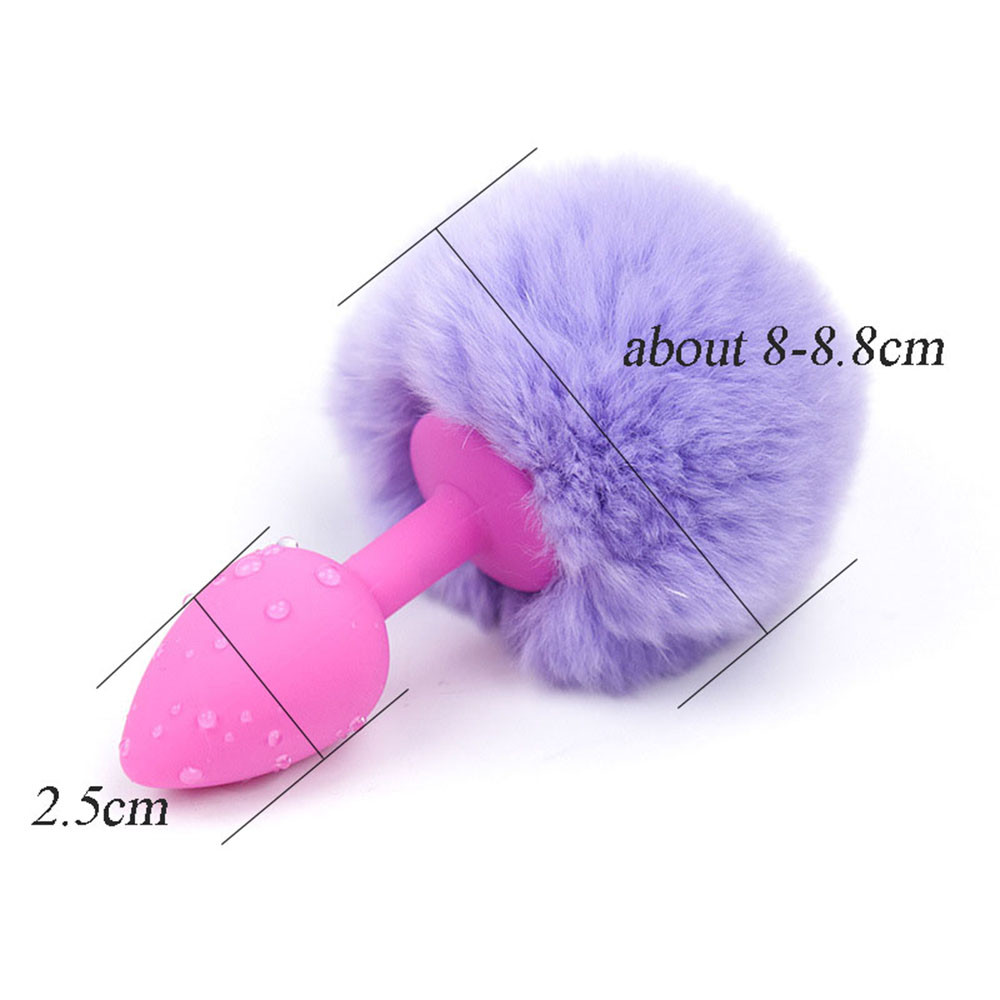 Sex Toy Butt Plugs Anal Beads Toys Funny Rabbit Tail Butt Metal Anal Plug Sexy Romance Games For Women Prostate Massager