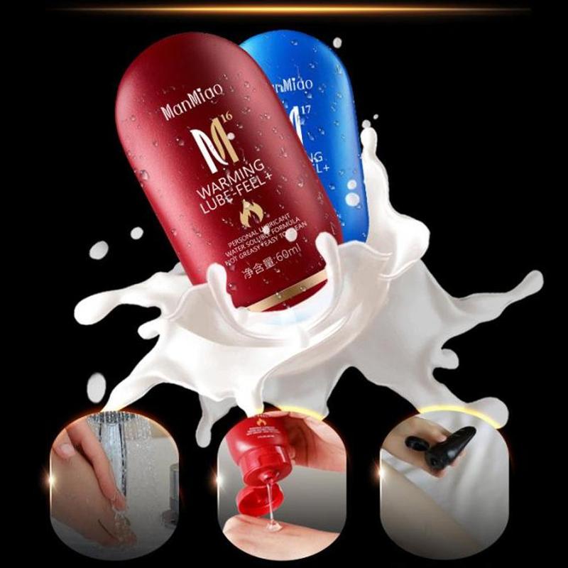 60ml Warming Cooling Lubricant Silk Sex Lubricants Silky Thick Water-based Sex Oil Vaginal Anal Gel Sex Products For Adult2