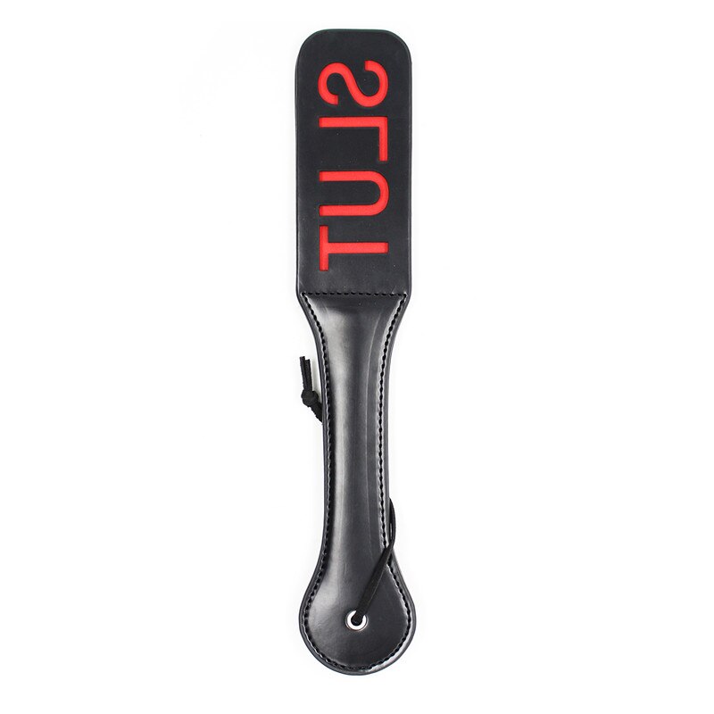Leather Whip Slave Bitch Paddle Spank Submissive BDSM Bondage Sex Spanking Gay Fetish Erotic Sex Toys For Woman Adult Games