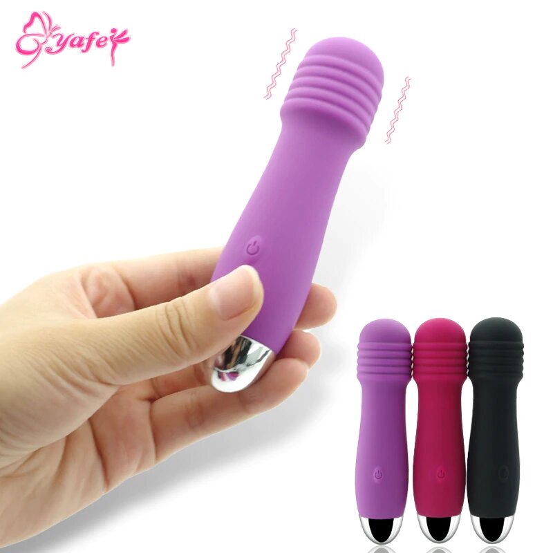 Silicone Mini Pocket Vibrator for Woman 7 Speed AV G Spot Magic Wand Body Massager Oral Clit Adult Sex Products Erotic Sex Toys