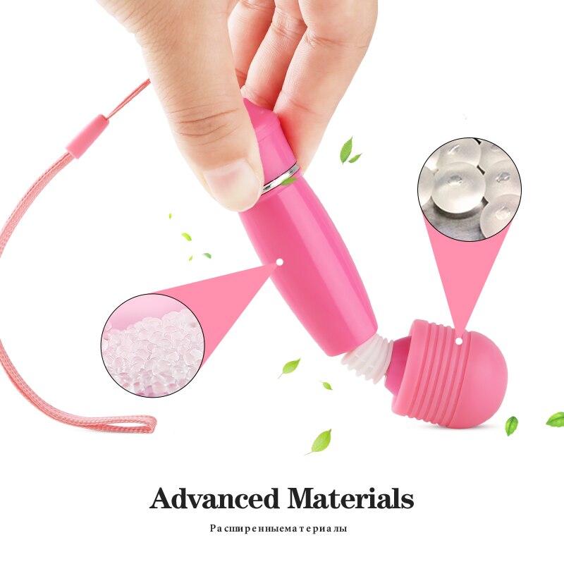 Mini vibrator Egg Bullets Clitoral G-Spot Stimulators magic AV Wand Vibrating Massager Stick Masturbation for Women Sex Toys