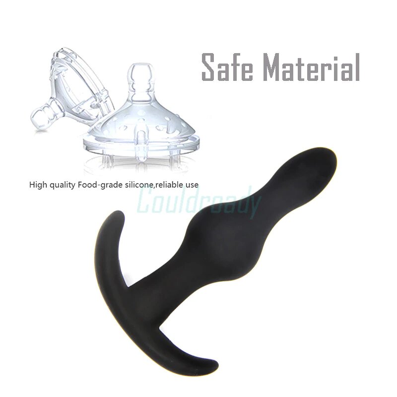 Soft Silicone Anal Butt Plug Vaginal G-spot Stimulation Vibrator Backyard Bead Masturbation Anal Dildo Sex Toys for Women Gay5