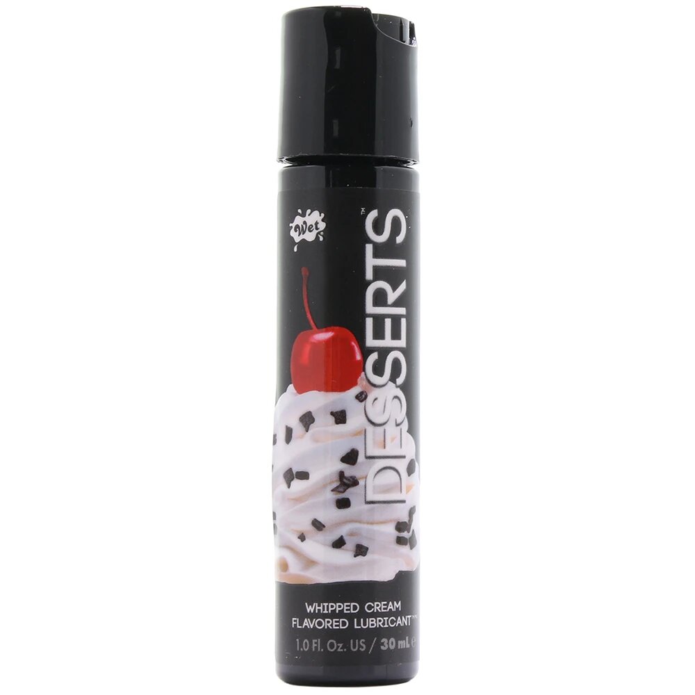 Desserts Flavored Lube 1oz 30ml in Whipped Cream