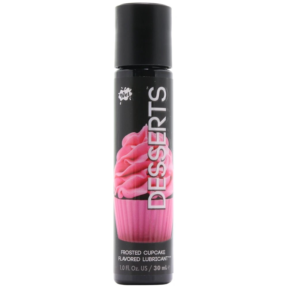 Desserts Flavored Lube 1oz 30ml in Frosted Cupcake