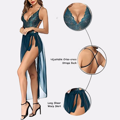 Babydoll Bodysuit Lingerie – Elegant Nightwear