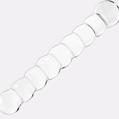 Beaded Glass Personal Wellness Accessory – Smooth Segmented Design