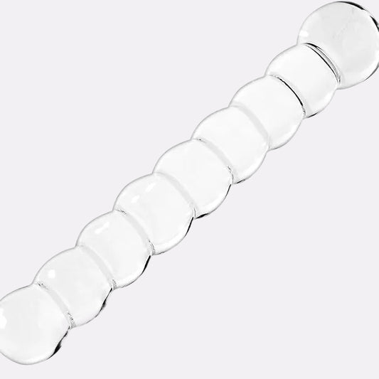 Beaded Glass Personal Wellness Accessory – Smooth Segmented Design