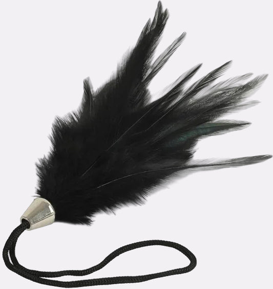 Banoch Tantra Long Feather – Black Sensory Wellness Accessory