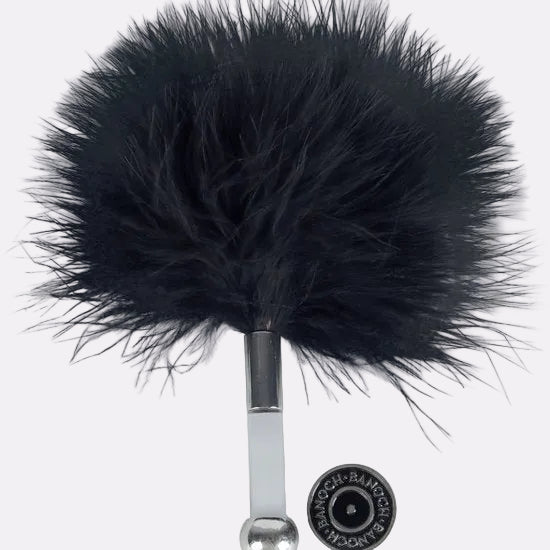 Banoch Tantra Long Feather – Black Sensory Wellness Accessory