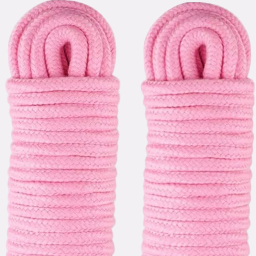 Pink Cotton Wellness Rope – Multi-Purpose Durable Design