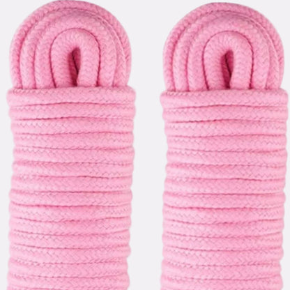 Pink Cotton Wellness Rope – Multi-Purpose Durable Design
