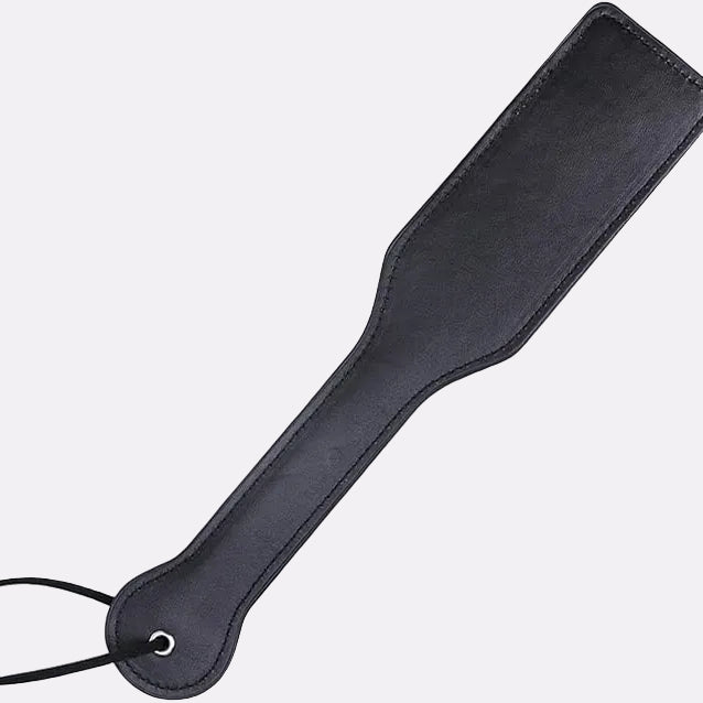 12.8-Inch Leather Wellness Paddle – Premium Handheld Design