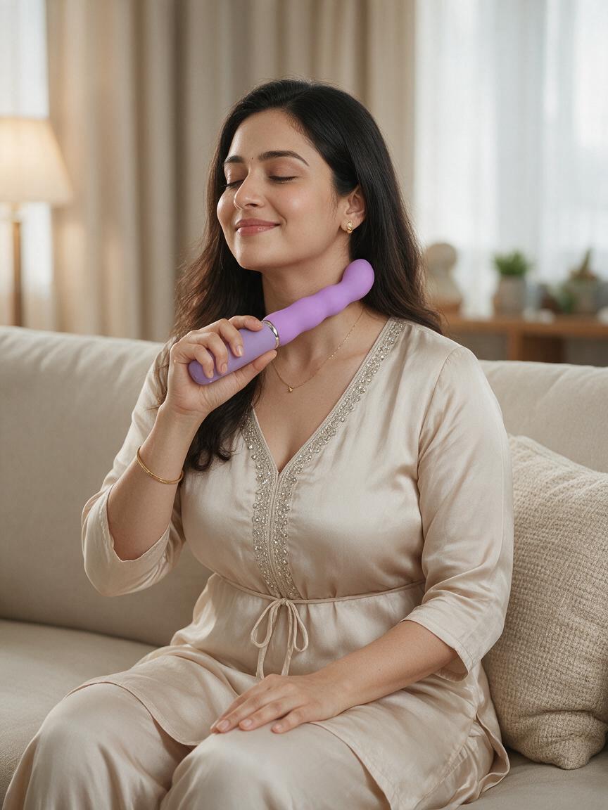 Fantasy Thread Stimulating G-Spot Vibrator – 10 Functions, Waterproof, Purple