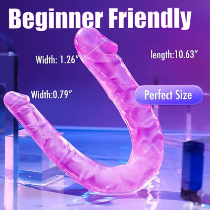 Beginner-Friendly Curved Dildo – 10.63 Inch