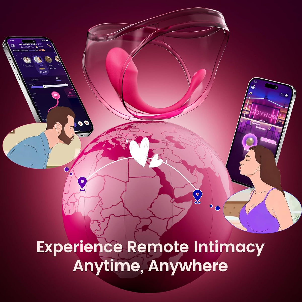 Love Spouse App-Controlled Wearable Vibrator – 8.21 Inch