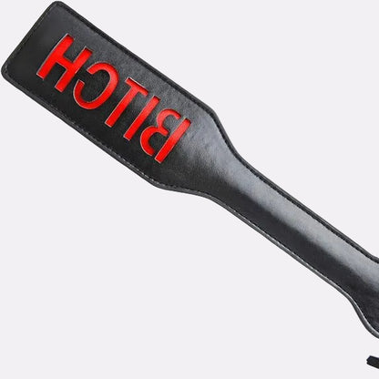 12.8-Inch Leather Wellness Paddle – Premium Handheld Design