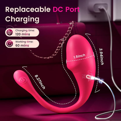 Love Spouse App-Controlled Wearable Vibrator – 8.21 Inch