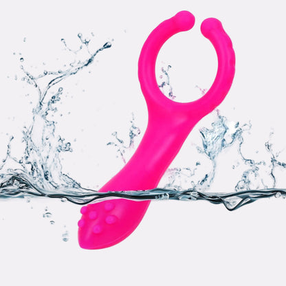 9-Mode Silicone Personal Wellness Massager – Waterproof & Rechargeable