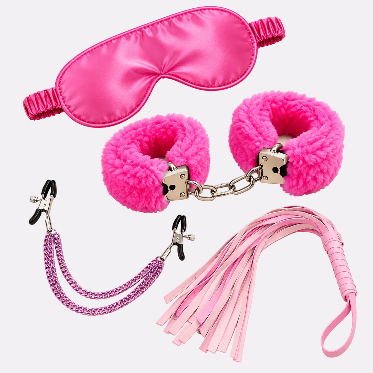 Pink Signature Accessory Set – 4-Piece Premium Combo