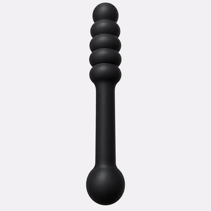 La Privado Wellness Silicone Beaded Personal Wellness Accessory – 7 Inch (19 cm), Textured Design