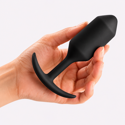 La Privado Wellness Premium Silicone Single-Bead Personal Wellness Plug – Black