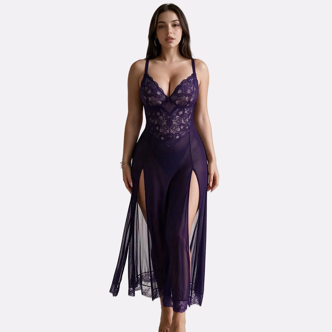 Women’s Premium Nightwear – Purple