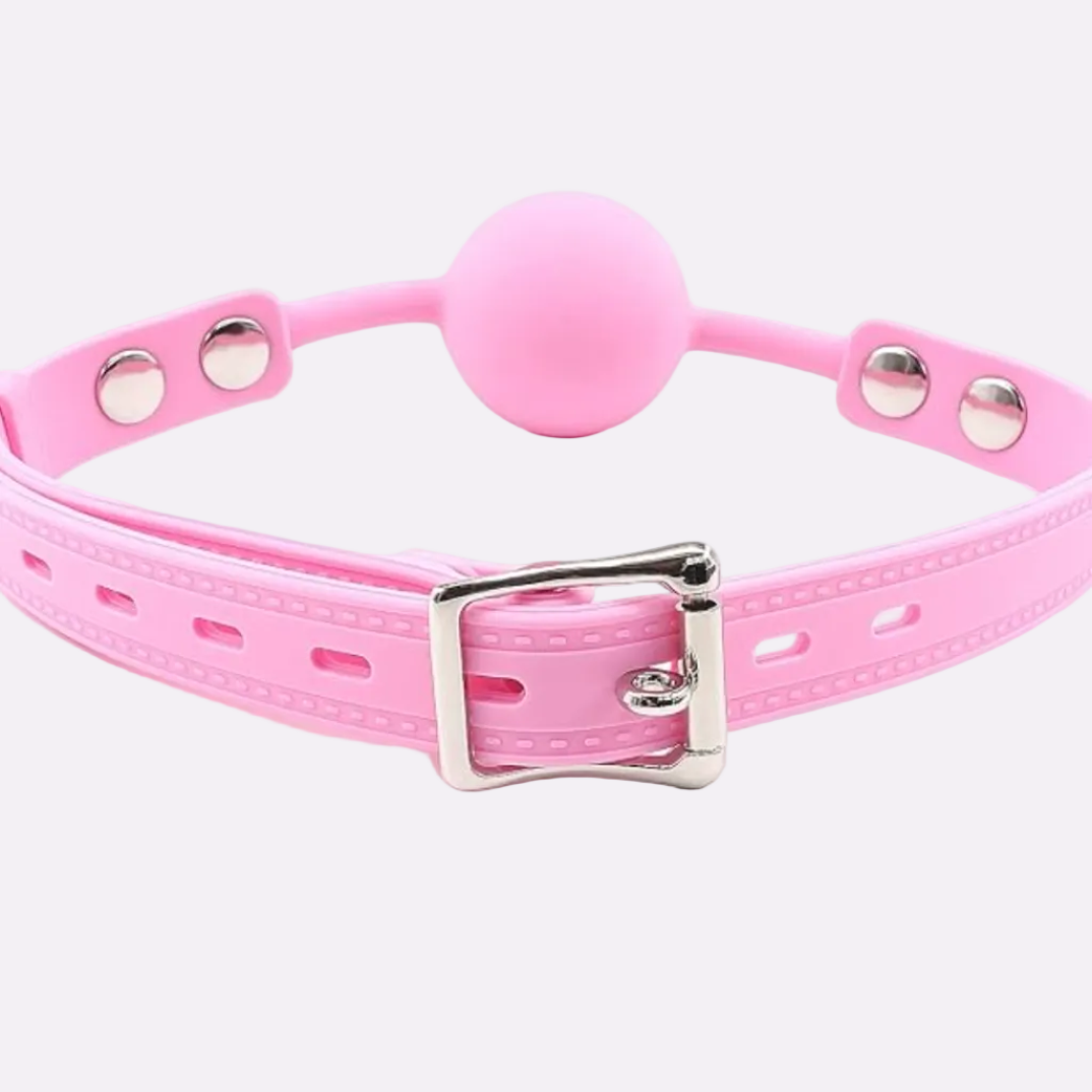 Pink Ball Wellness Accessory – Adjustable Strap Design