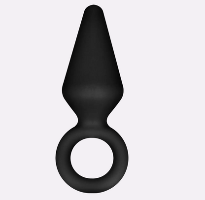 Black Tapered Wellness Accessory – Ring Base Design