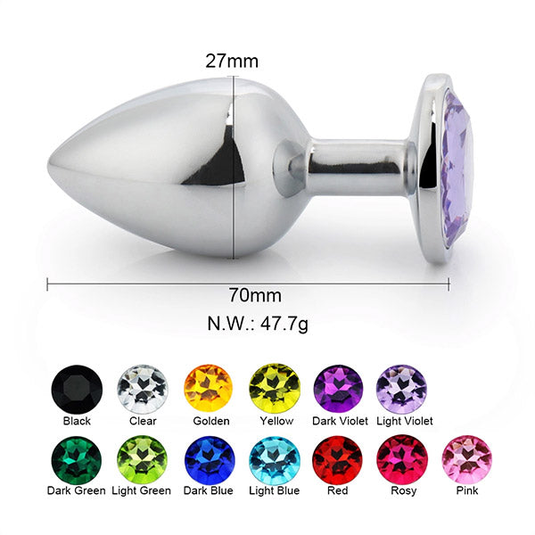 Small Crystal Jewelry Steel Personal Wellness Accessory