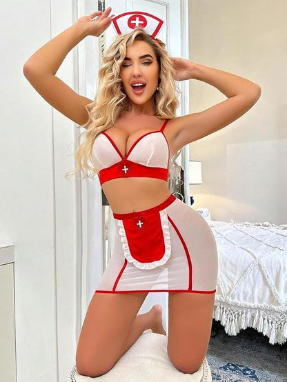 Women's Premium Babydoll Nightwear – Romantic Roleplay