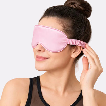 Women’s Satin Sleep Eye Mask – Pink