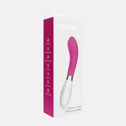 Pink G-Spot Wellness Massager – 10 Vibration Modes, 21.5 cm