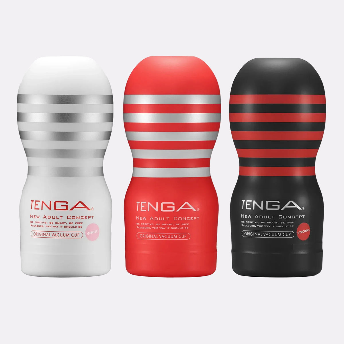 Original Vacuum Cup Strength Bundle – 3 Strength Options For Male