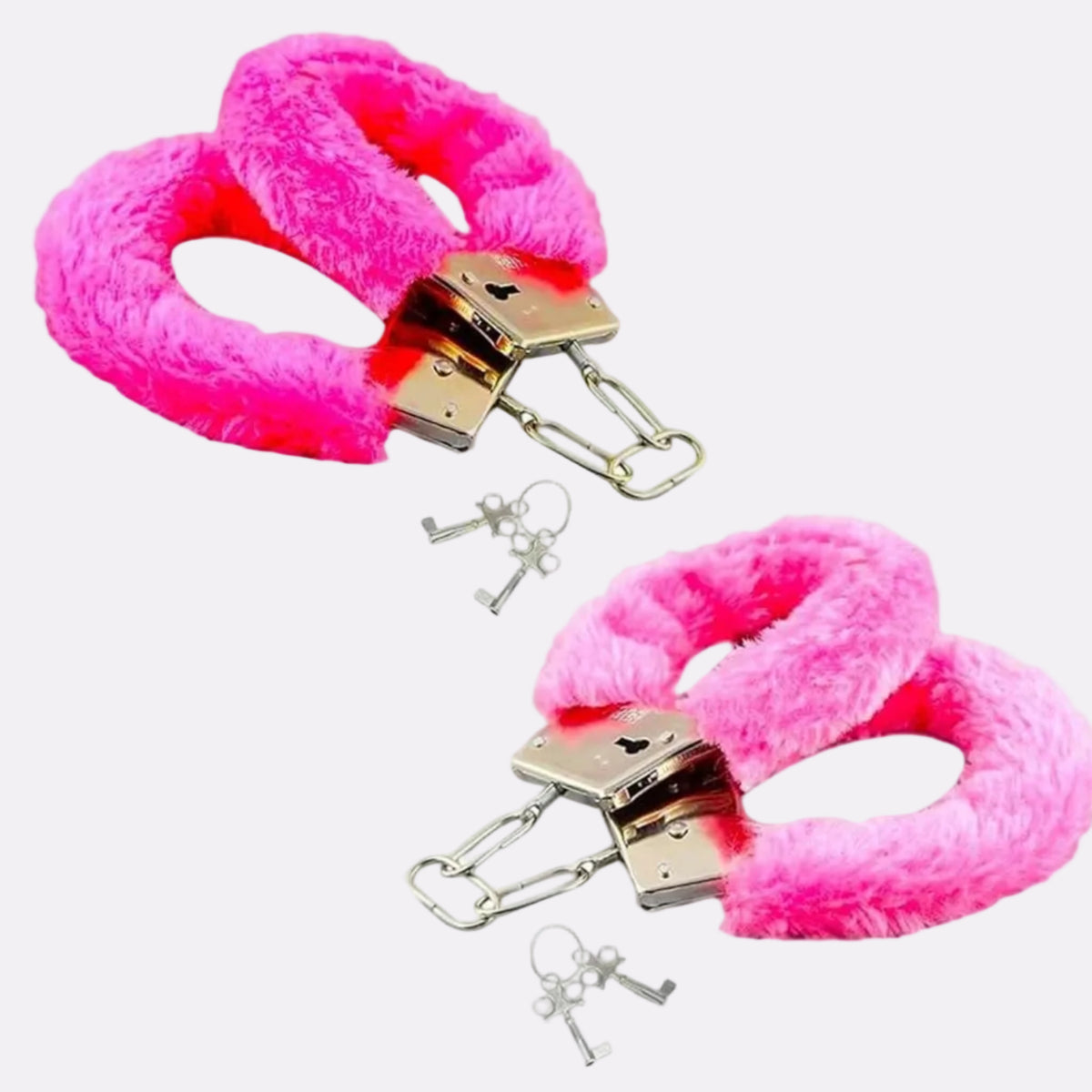 Pink Soft Metal Wellness Handcuffs – Couple Accessory