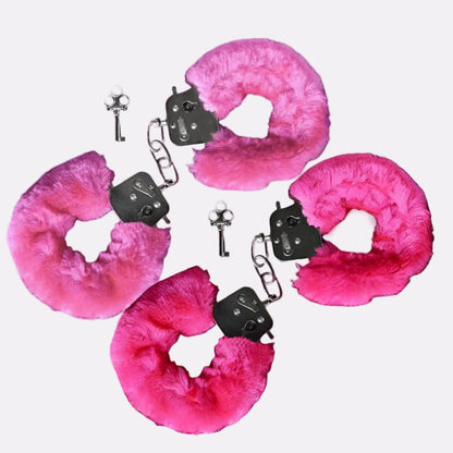 Pink Soft Metal Wellness Handcuffs – Couple Accessory