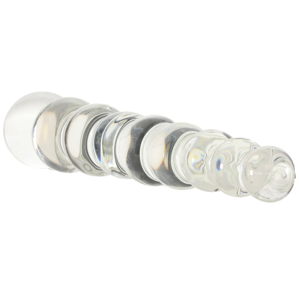 Crystal Beaded Glass Personal Wellness Massager – Premium Clear Glass Design