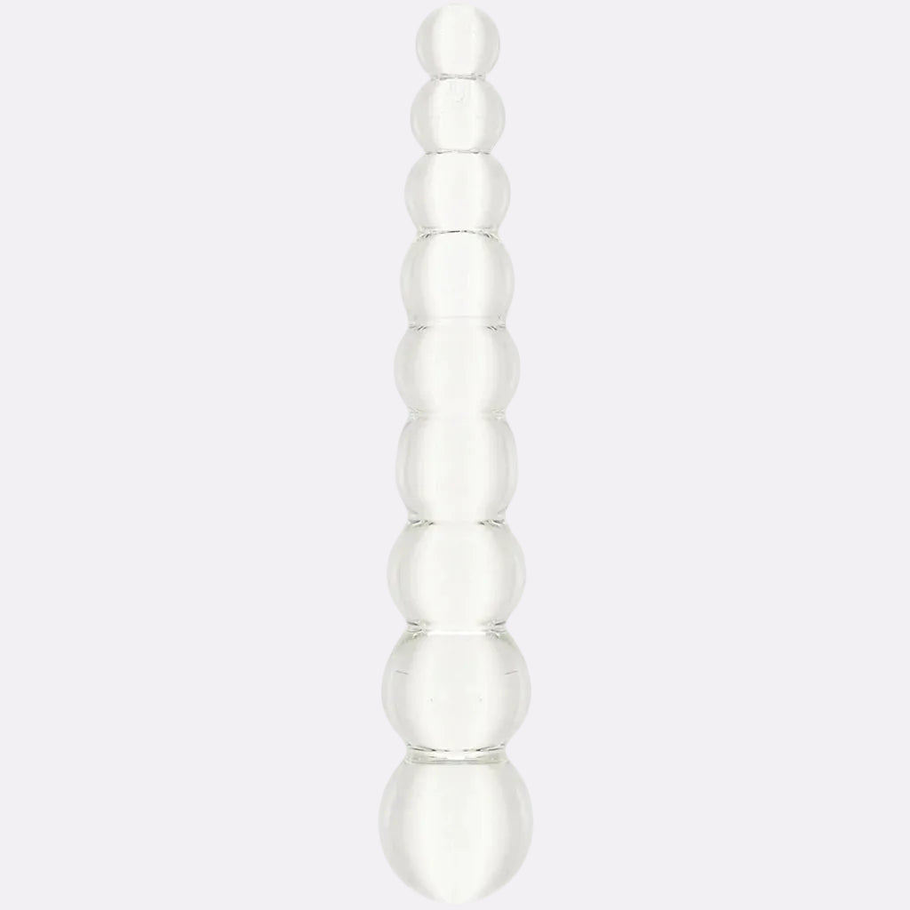 Crystal Beaded Glass Personal Wellness Massager – Premium Clear Glass Design