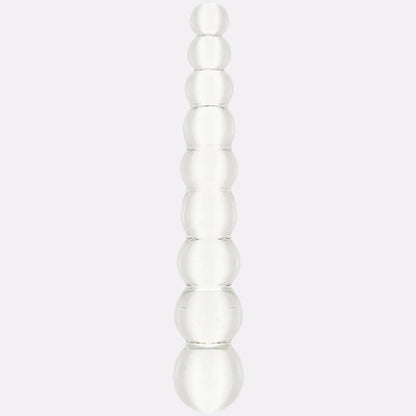 Crystal Beaded Glass Personal Wellness Massager – Premium Clear Glass Design