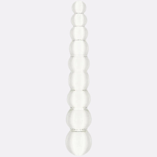 Crystal Beaded Glass Personal Wellness Massager – Premium Clear Glass Design