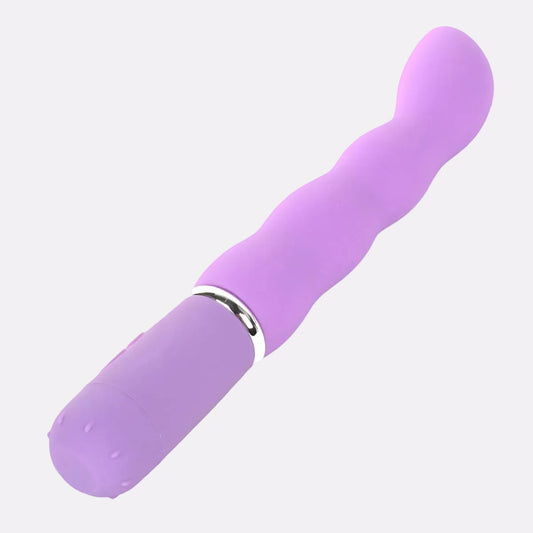 Fantasy Thread Stimulating G-Spot Vibrator – 10 Functions, Waterproof, Purple